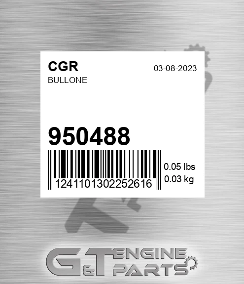 950488 CGR Bullone