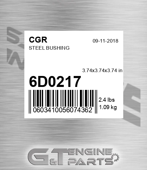 6D0217 CGR Steel Bushing