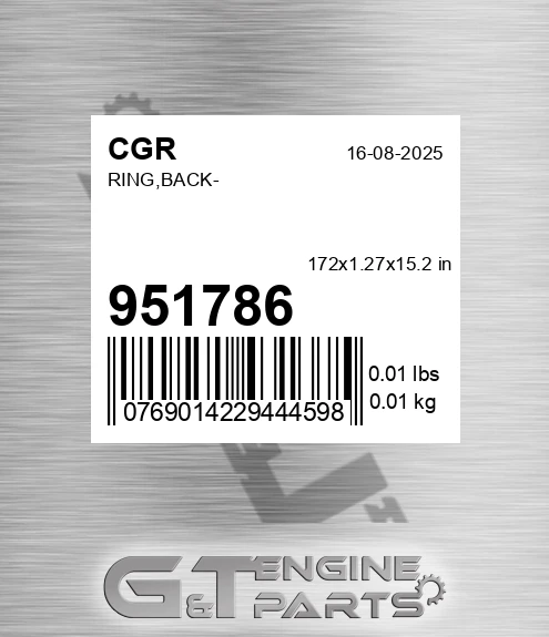 951786 Ring,back-