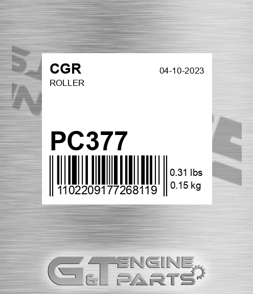 PC377 CGR Roller