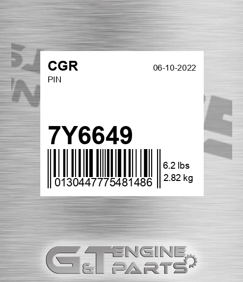 7Y6649 CGR Pin