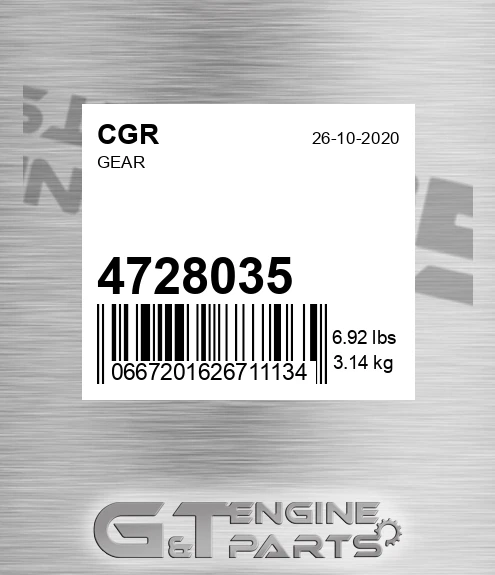 4728035 Gear