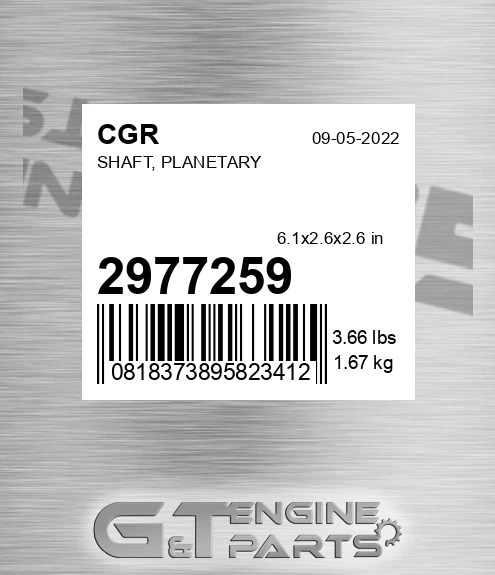 2977259 Shaft, Planetary