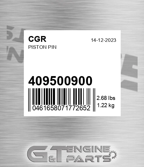 409500900 CGR Piston Pin
