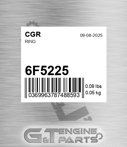 6F5225 CGR Ring