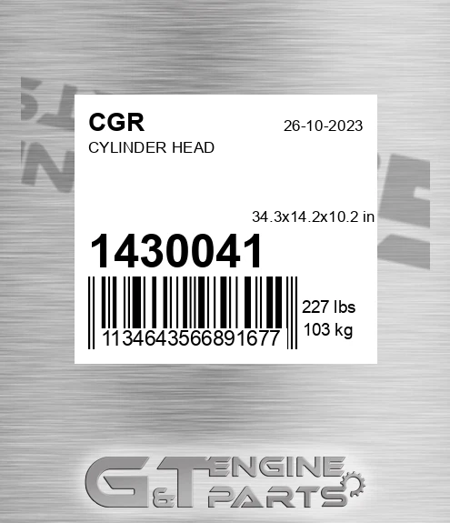 1430041 Cylinder Head