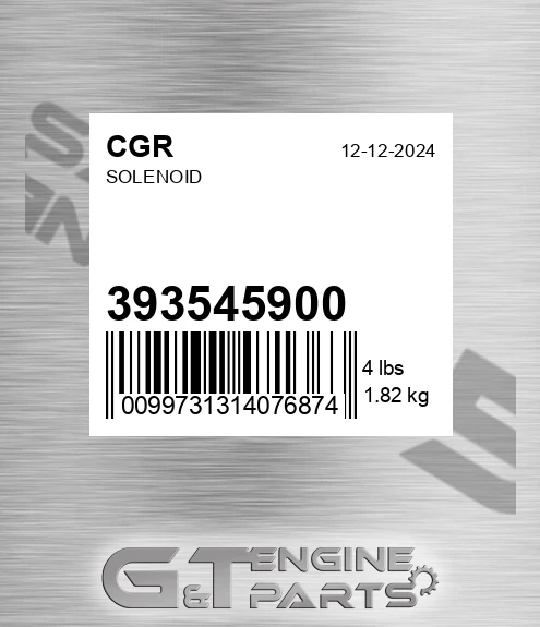 393545900 Solenoid