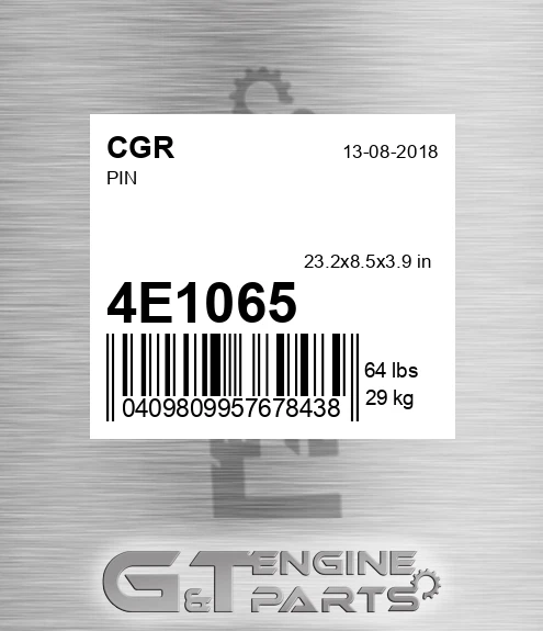 4E1065 CGR Pin