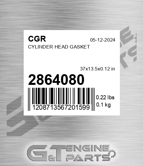 2864080 Cylinder Head Gasket
