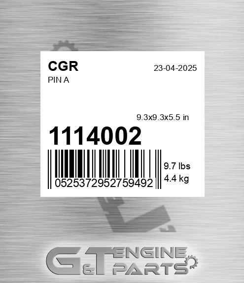 1114002 Pin A