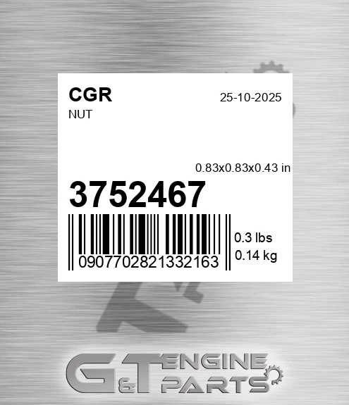 3752467 CGR Nut