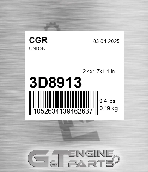 3D8913 CGR Union