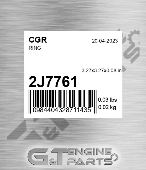 2J7761 CGR Ring