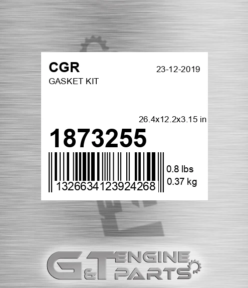 1873255 CGR Gasket Kit