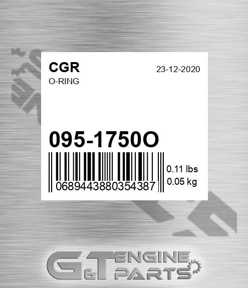 095-1750O O-ring