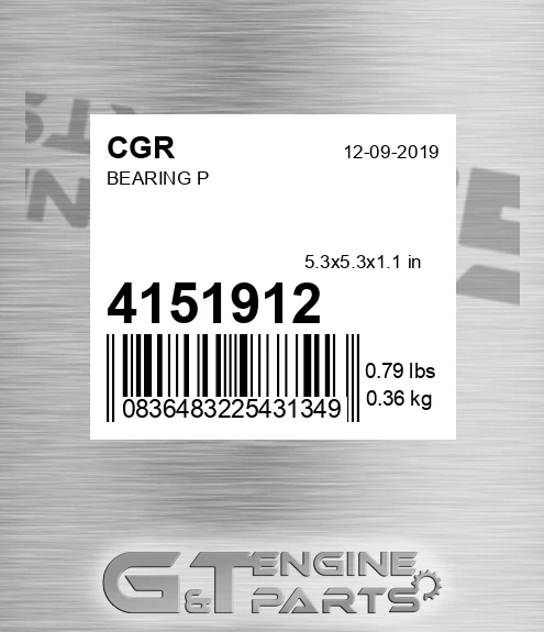 4151912 CGR Bearing P