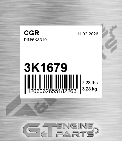 3K1679 CGR Pin/6k8310
