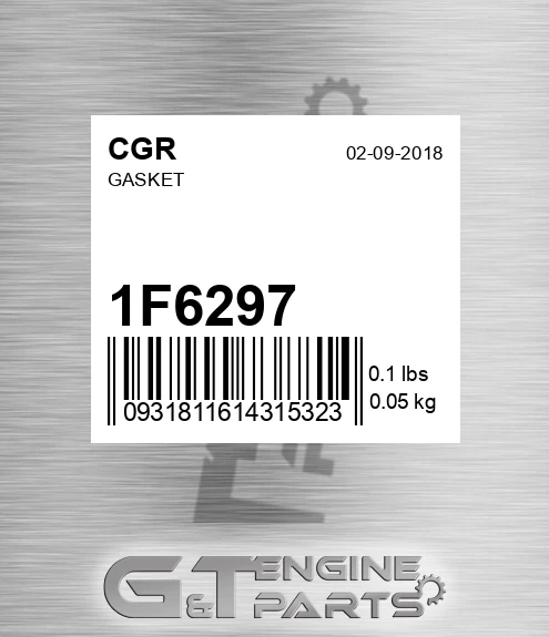 1F6297 Gasket
