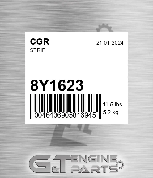 8Y1623 CGR Strip