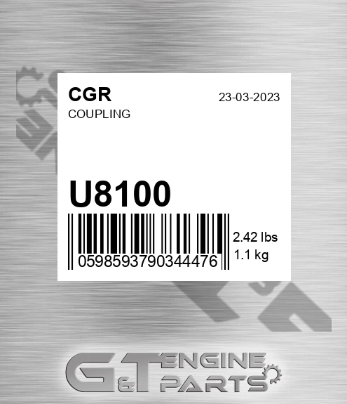 U8100 Coupling