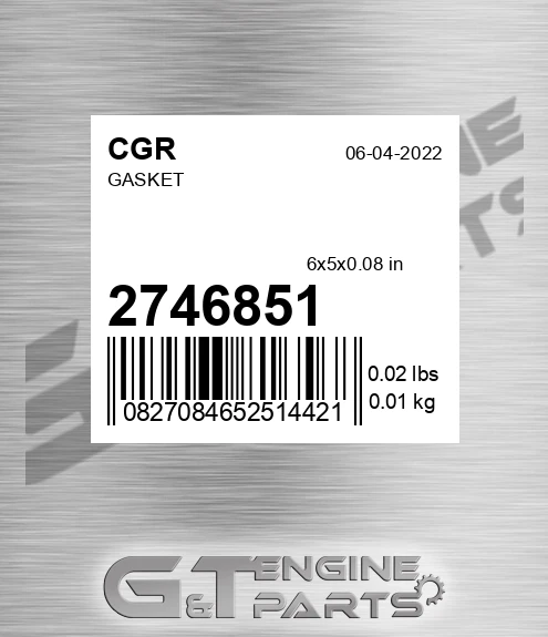 2746851 Gasket