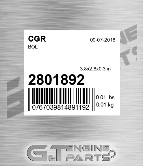 2801892 Bolt