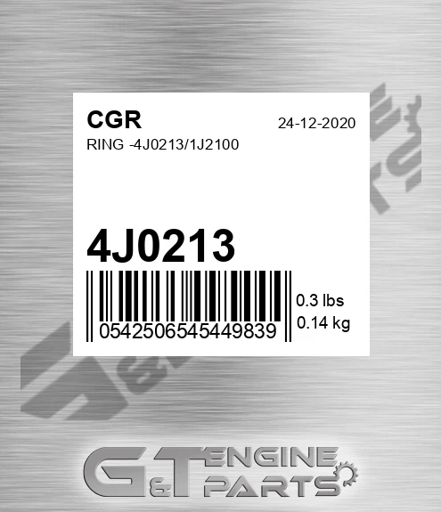 4J0213 Ring -/1j2100