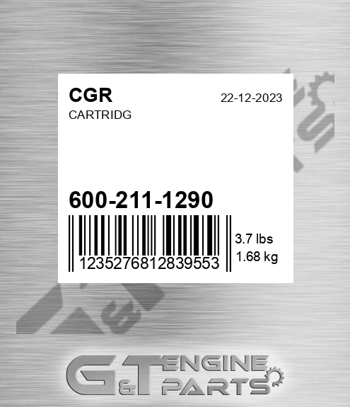 600-211-1290 Cartridg for CGR