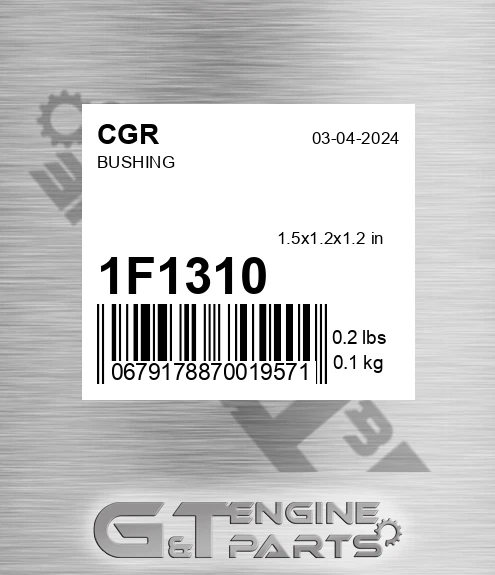 1F1310 Bushing