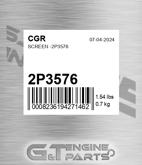 2P3576 Screen -