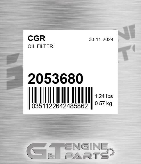 2053680 Oil Filter