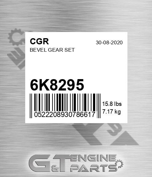 6K8295 CGR Bevel Gear Set