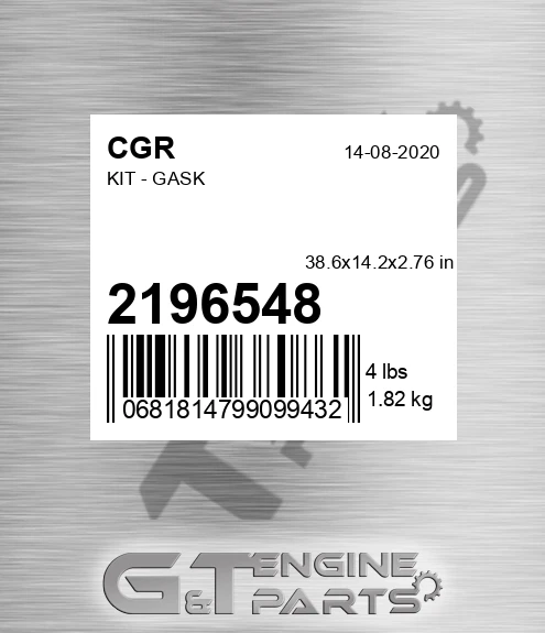 2196548 CGR Kit - Gask