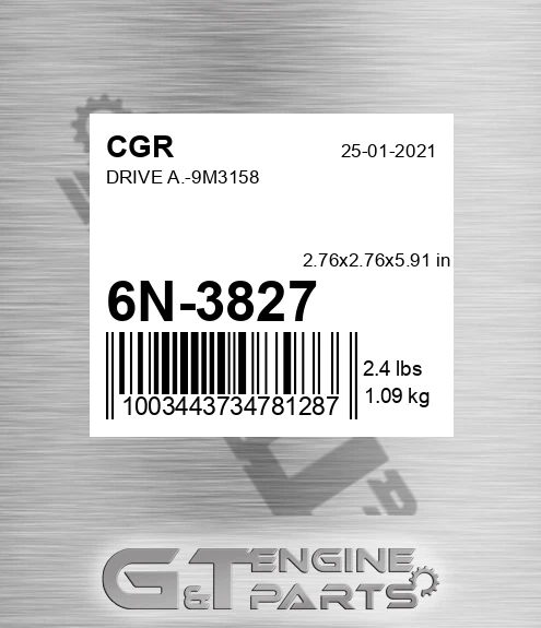 6N-3827 Drive A.-9m3158