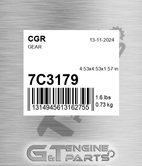 7C3179 CGR Gear