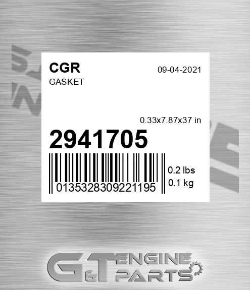 2941705 CGR Gasket