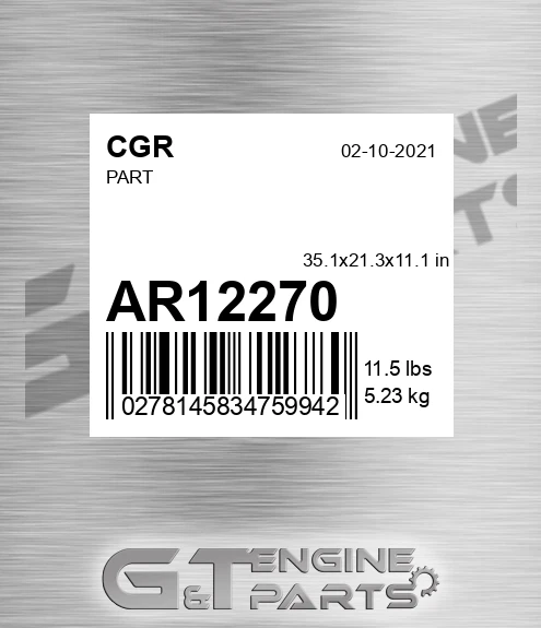 AR12270 CGR Part
