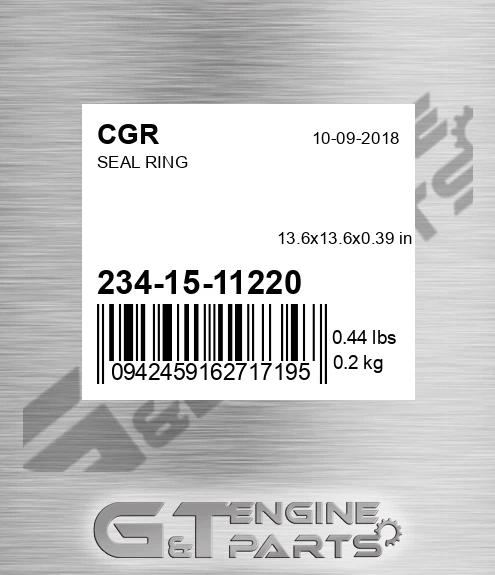 234-15-11220 Seal Ring