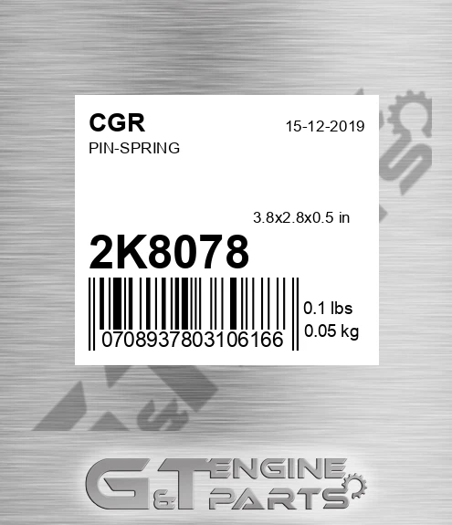 2K8078 CGR Pin-spring