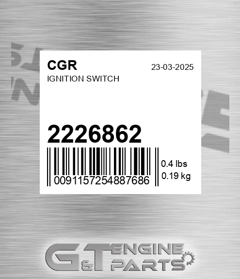 2226862 Ignition Switch