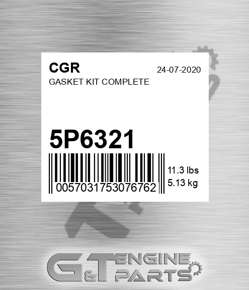5P6321 Gasket Kit Complete