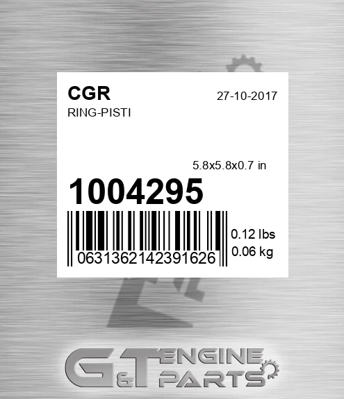 1004295 Ring-pisti