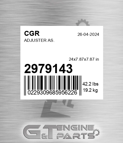 2979143 Adjuster As.