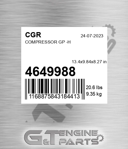 4649988 Compressor Gp -h