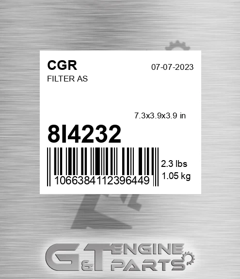 8I4232 Filter As