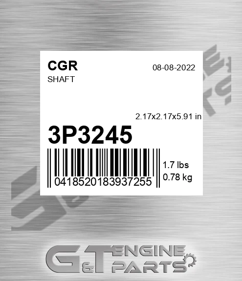 3P3245 Shaft