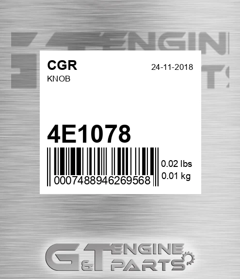 4E1078 CGR Knob
