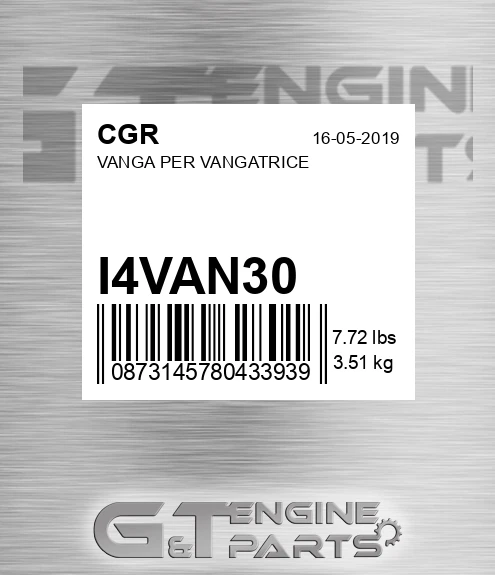 I4VAN30 Vanga Per Vangatrice