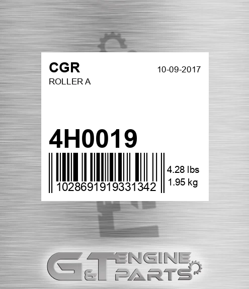 4H0019 CGR Roller A
