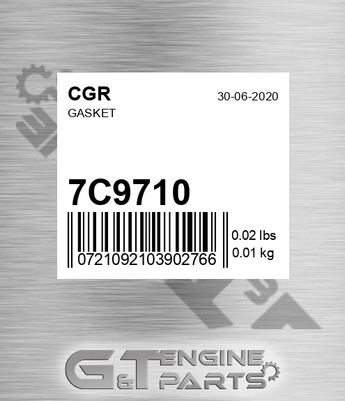 7C9710 Gasket